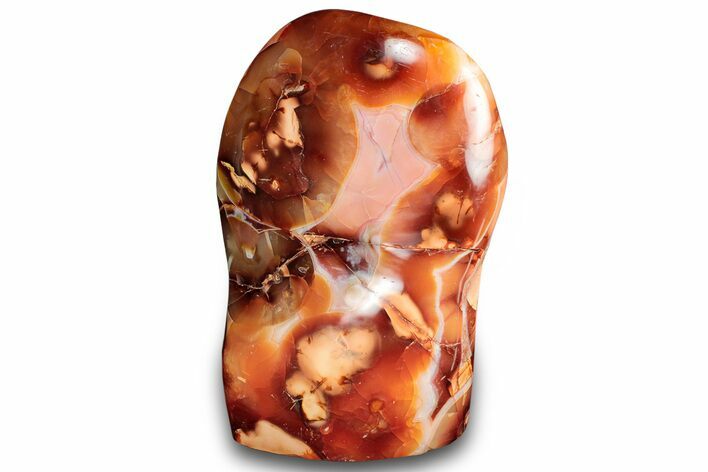 Bargain, Free-Standing, Polished Carnelian Agate - Madagascar #323082